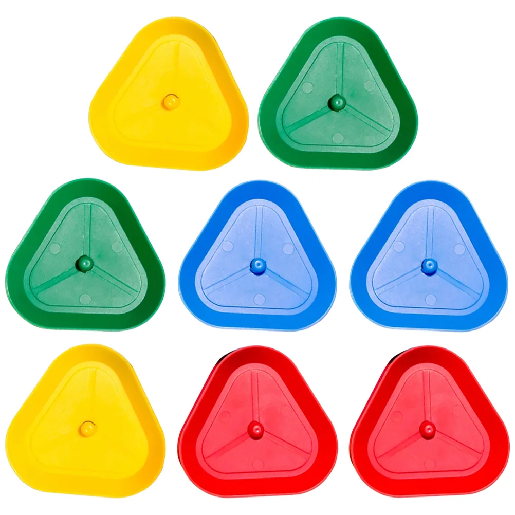

8 Pcs Card Holder Poker Stands Postcard Tally Playing Cards Gaming Stuff Business Savers Plastic Playing Sports Photo