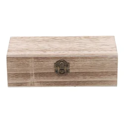 Rectangular Wooden Jewelry and Desktop Organizer Box (Light color)
