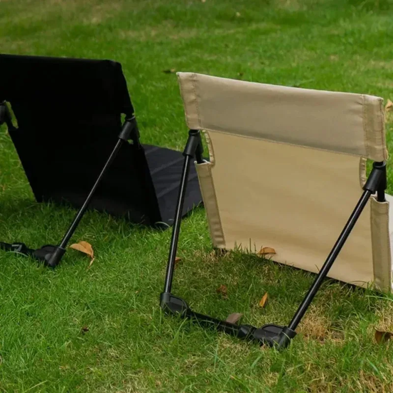 Chaise pliante de jardin et pêche légère avec dossier pour confort optimal en extérieur