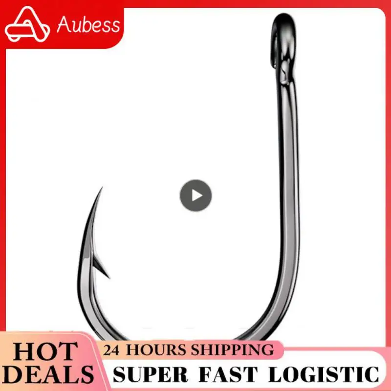 

1 шт., рыболовный крючок из высокоуглеродистой стали