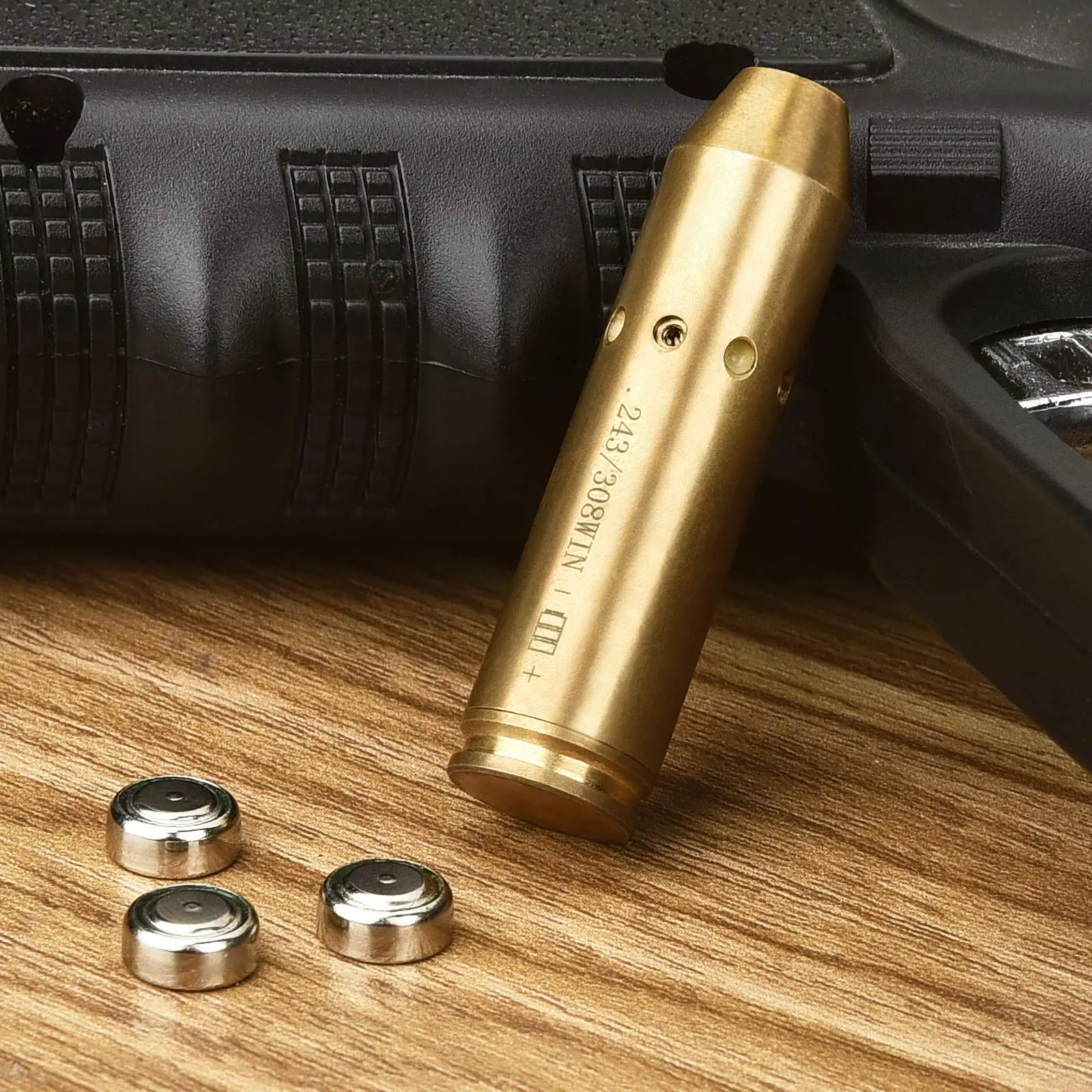 Red Bore Dot Laser Boresight Fit 243 308WIN 7MM 08REM CAL Cartridge Bore Sighter For Pistol Rifle Scope Hunting Adjustme CVLIFE Laser Bore Sight