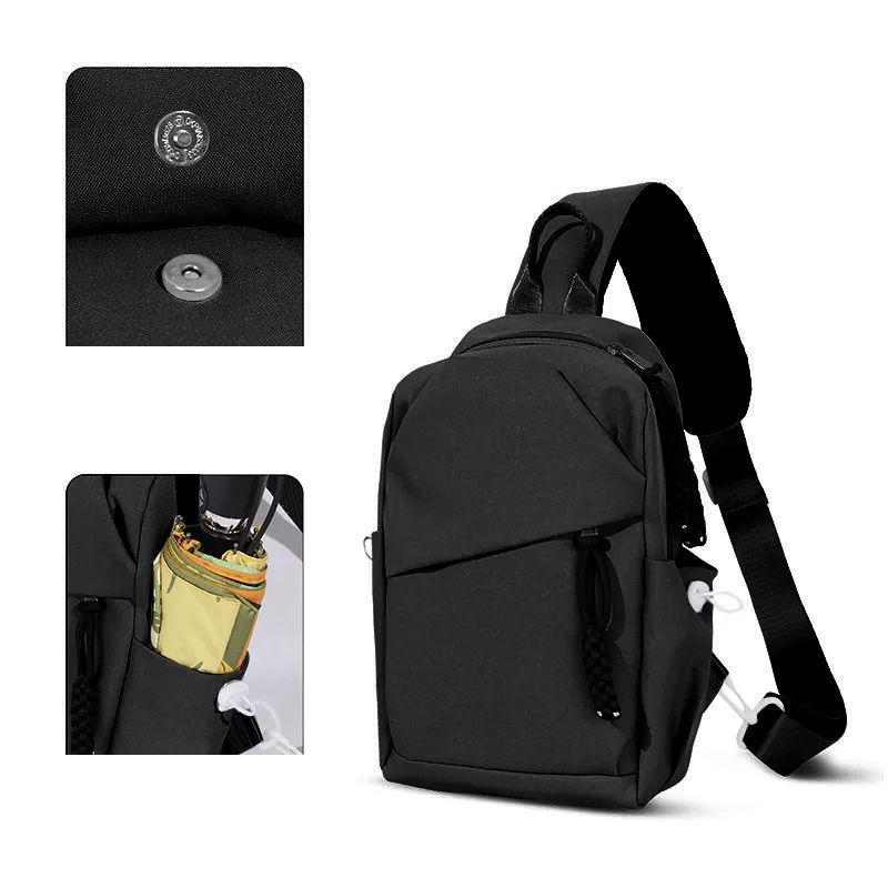 Chest Bag for Women 2024 New Trendy Waterproof Summer Boys Crossbody Bag High-End Sports Style Shoulder Bag Cycling Backpack