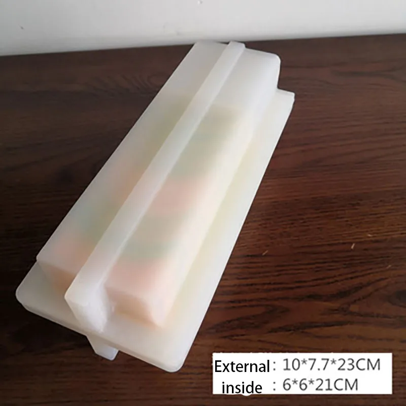 Big Size Square Silicone Large Long Tube Soap Mold Mould Handmade Soap  Making Supplies Tools 6 X 6 Cm - Soap Molds - AliExpress