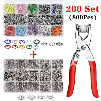 9.5mm Metal Snap Buttons 1
