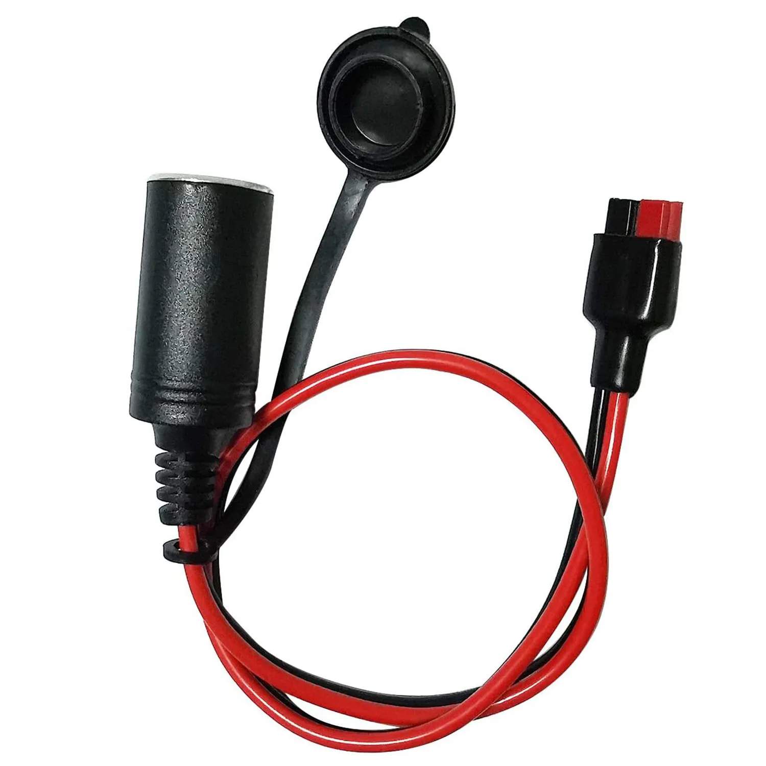 Cavo Adattatore Halokny Presa Accendisigari Auto Femmina A Connettore Anderson 45A 12V - Lunghezza 50cm, Filo 12 AWG