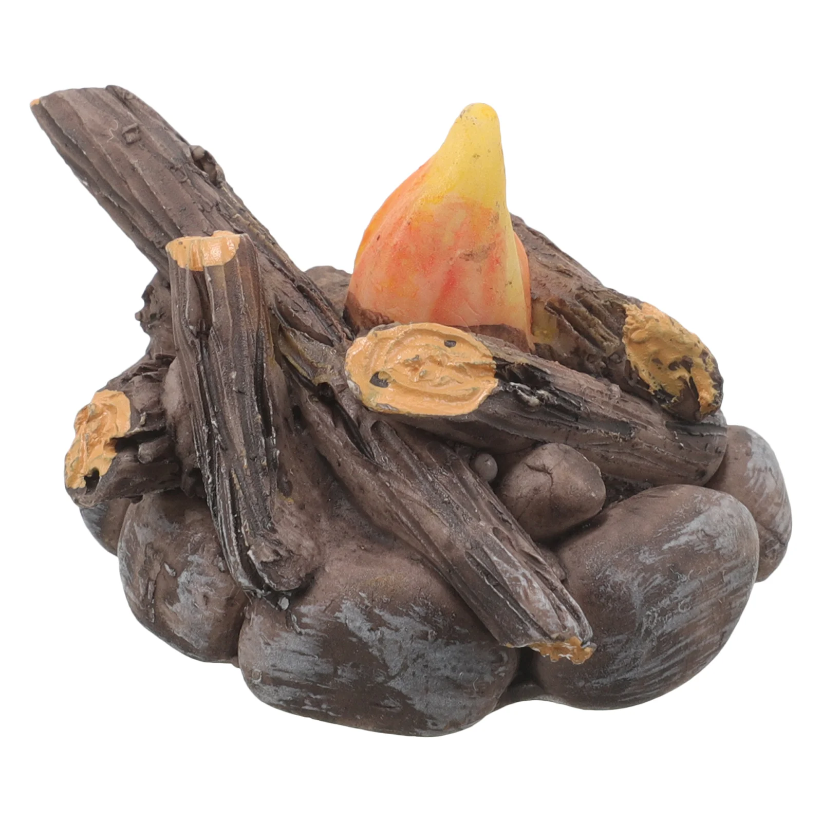 

Miniature Bonfire Model Fake Campfire Ornament Mini Bonfire Decoration Dollhouse Miniature Fire