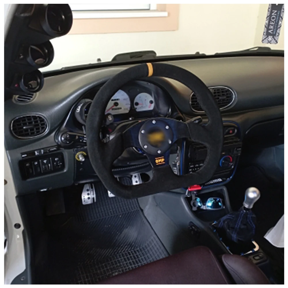 

13 inch 320MM Car Steering Wheel Quick Relse With Adapt with Horn Universial Auto Accessiores