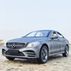 1:32 Benzs C-Class C260L Alloy Car Model Diecasts Metal Toy Vehicles Car Model Collection Sound Light High Simulation Kids Gift 3