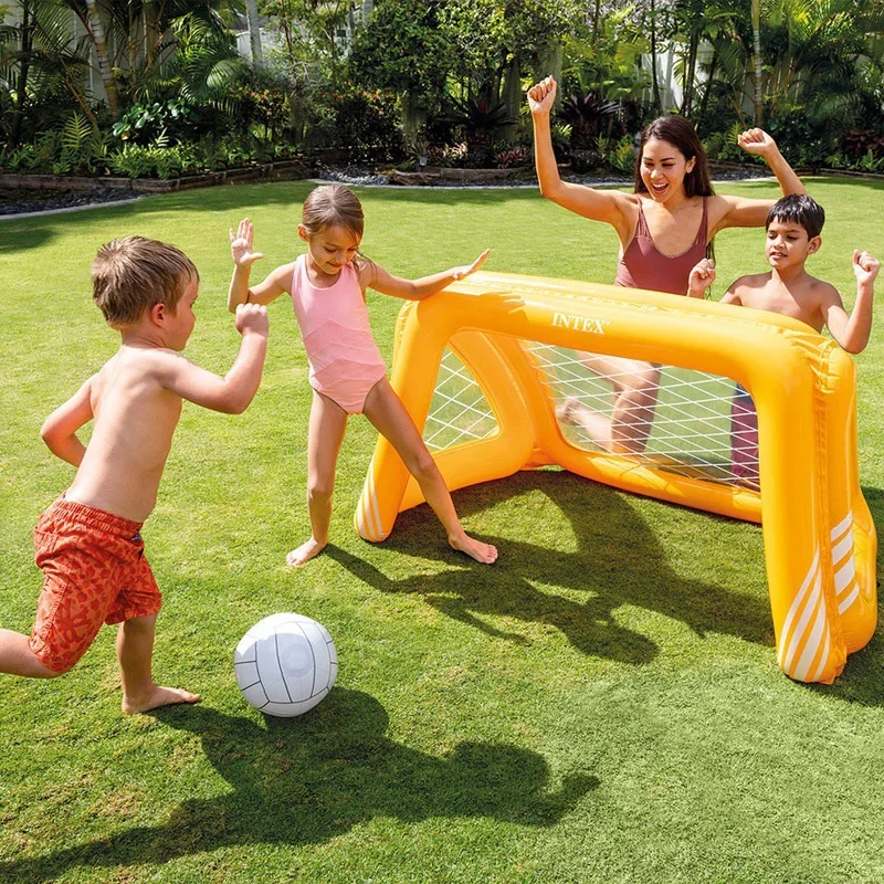 

Environment Friendly PVC Water Polo Frame Water Polo Goal Inflatable Football Door Children's Water Football Toy