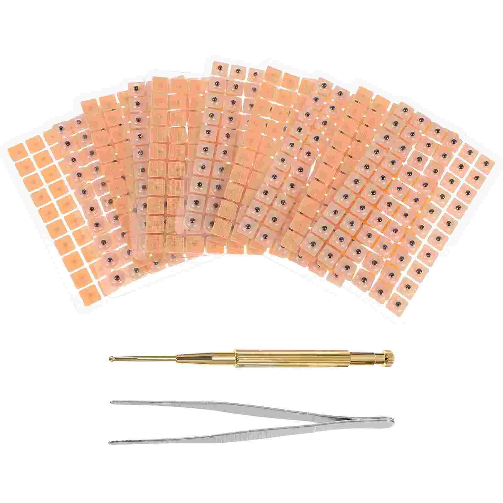

Earwax Auricular Stickers Ear Acupoint Press Patches Self-care Acupressure Acupuncture Healthy for Treatment Tool