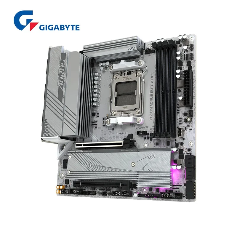 新品　B650M AORUS ELITE AX ICE マザーボード Amazon.com: GIGABYTE B650 AORUS Elite AX ICE (AM5/ LGA 1718