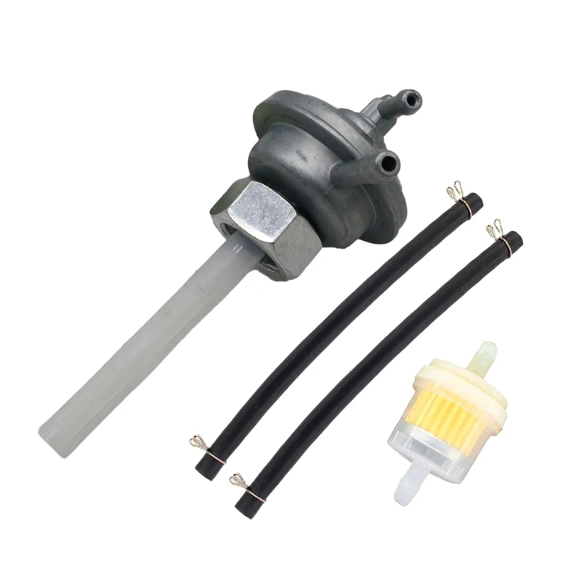 

Vacuum Petcock with 50mm White Tube Suitable for GY6 50cc 150cc