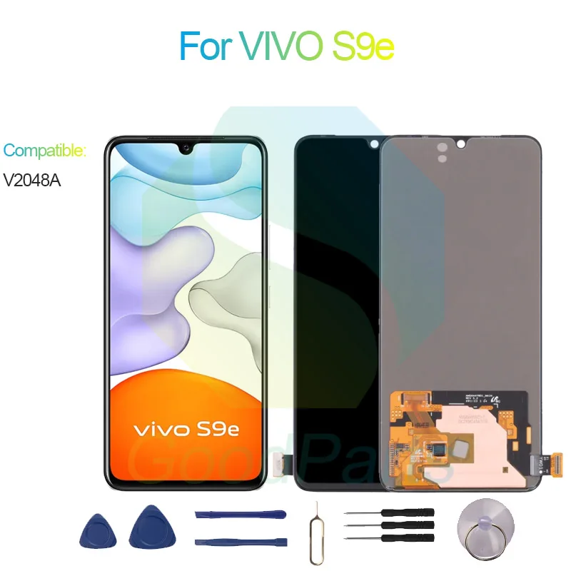 

For VIVO S9e Screen Display Replacement 2404*1080 V2048A For VIVO S9e LCD Touch Digitizer