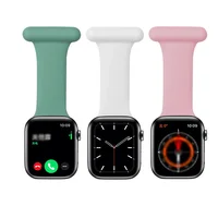 Broche de montre d'infirmière pour Iwatch série 5 3 4 6 Se, Bracelet de montre en Silicone pour Apple Watch, 38mm 42mm 44mm 40mm 2