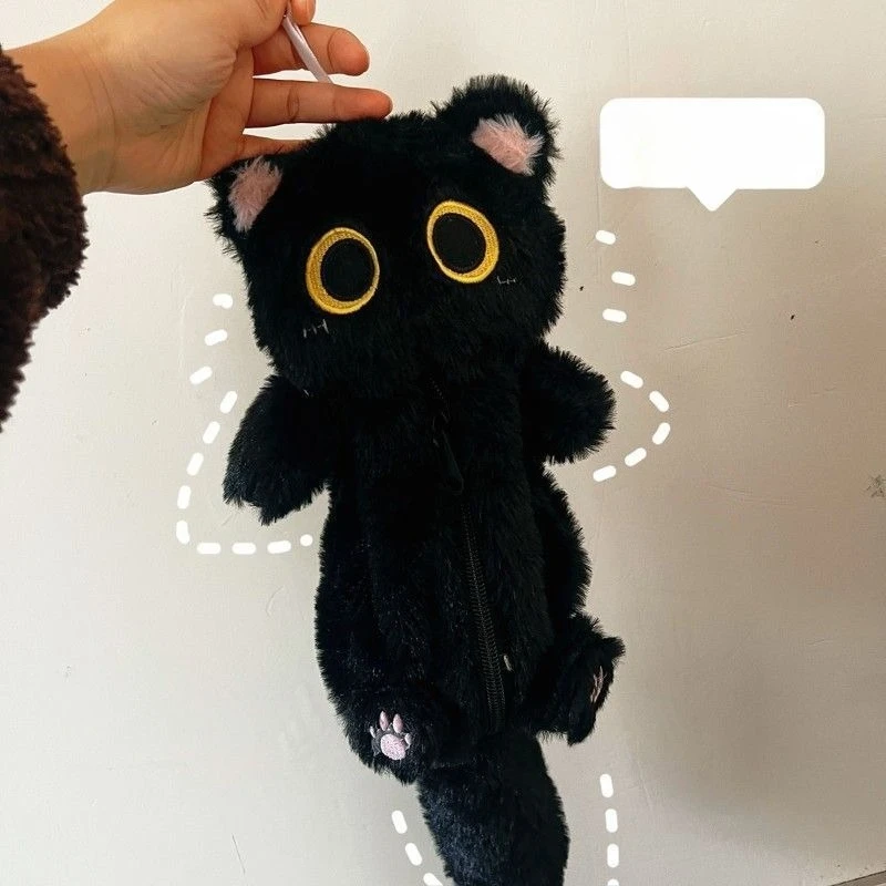 Pencil Case Cute Plush Rabbit Student Stationery School Supplies Kawaii Doll Back To School Storage Bag Pen Bag Stationery pencil cases,stationery box,pen storage bag,pencil holder