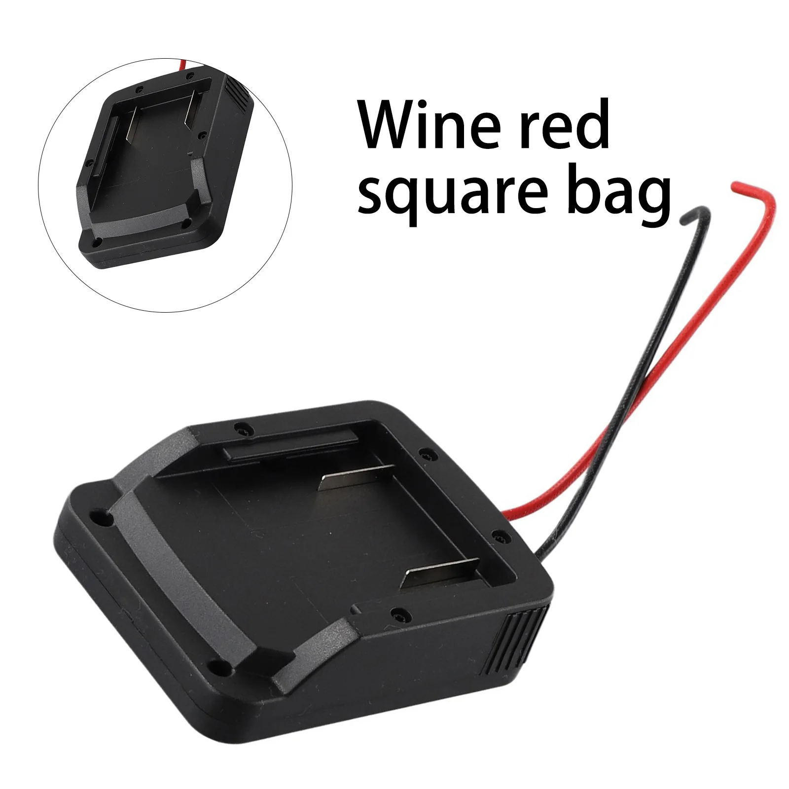 

Battery Adapter For Metabo18V Li-Ion Battery Converter DIY Output To Dock Power Connector E-bike Four-wheel Drive Accessories