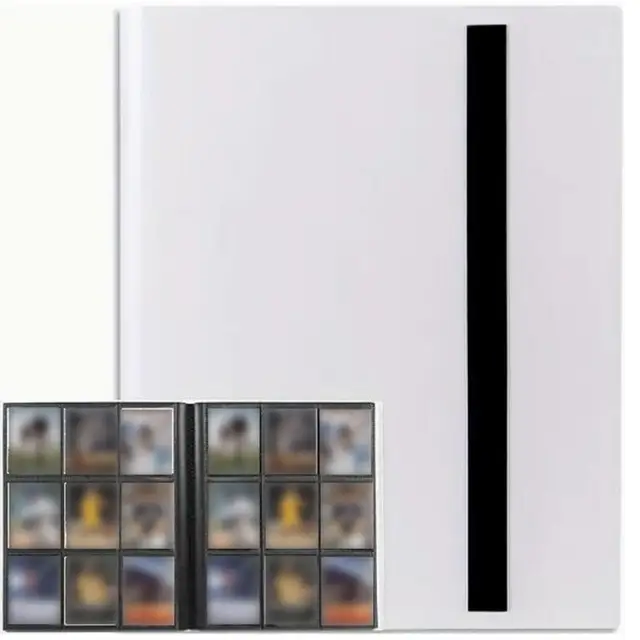 Classeur de cartes à collectionner, Album 160/360/480, porte-cartes 4/9/12 grilles, classeur de cartes, carnet de notes de grande capacité 2