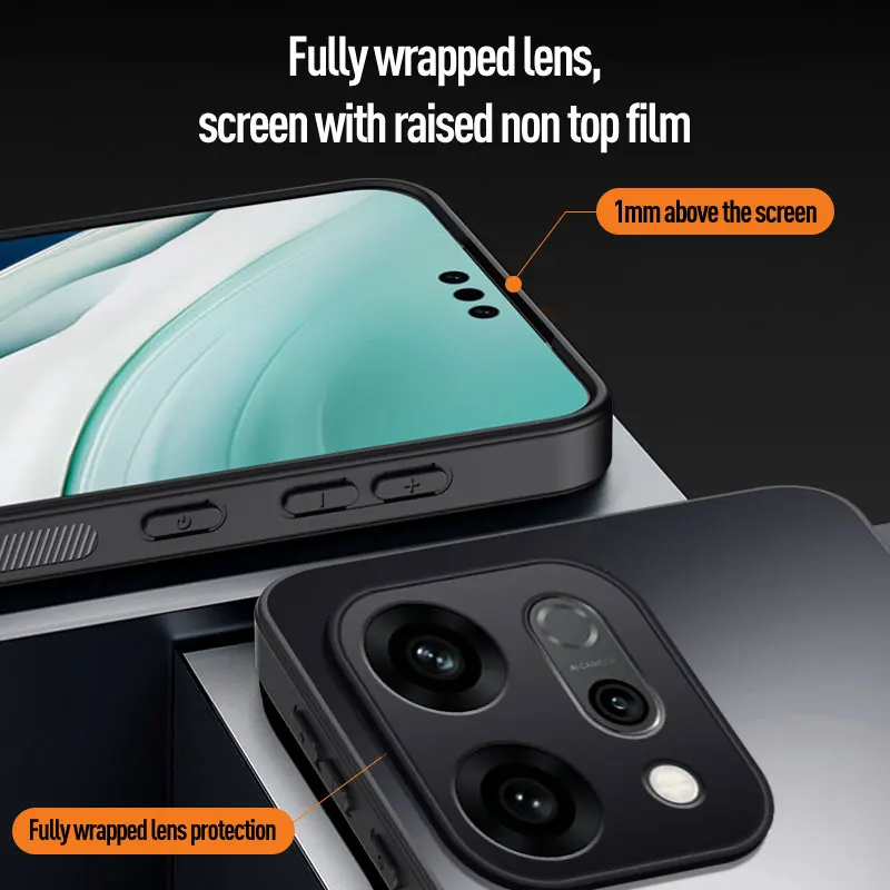 Frosted Matte Dazzling Silicone Protection Hard Phone Case