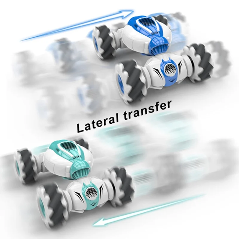 RCスタントカー 子供用 RCカーおもちゃ リモコンスタントジェスチャー RCカー 音付き 両面 360度回転 反転ジェスチャー 並行輸入品 : Dysaim ジェスチャー ラジコンカー ハンドコントロール スタントカー 6~12歳の男の子⁄女の子向け 2.4GHz  リモートコントロール ジェスチャーセンサー おもちゃ ドリフトツイスト 軽い音楽付き 子供 誕生日 クリスマスギフト : おもちゃ