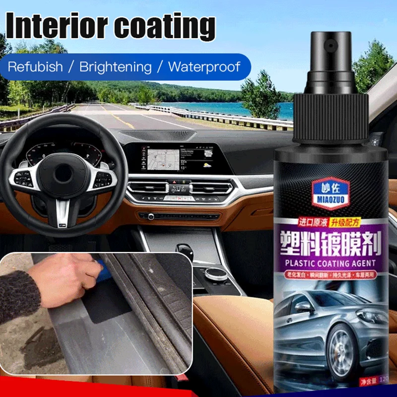 Car Upholstery Cleaner Upholstery Leather Refresher Inner Roof Fabric  Leather Seat Interior Cleaner