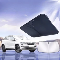 Premium Car Windshield Sun Shade & Reflective Visor Cover - Foldable & UV Protective (1 piece)
