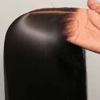 30 -42 Inches 13x6 HD Lace Frontal Wigs Bone Straight 13x4  13x6Lace Front Brazilian Pre Plucked Human Hair Wigs For Women 1