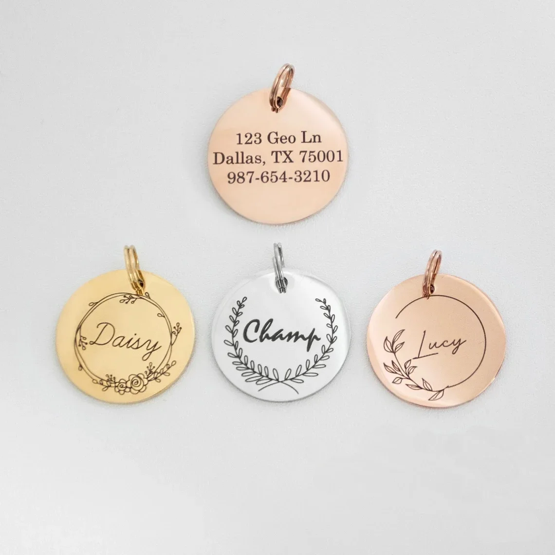 Buy The Magical touchTMT® Personalised necklace for women | Initial necklace  with date engraved (Silver, Gold, Rose Gold) | Customised pendant Ideal  personalised birthday gift for Mother Daughter Grandmother Sister Auntie  Online