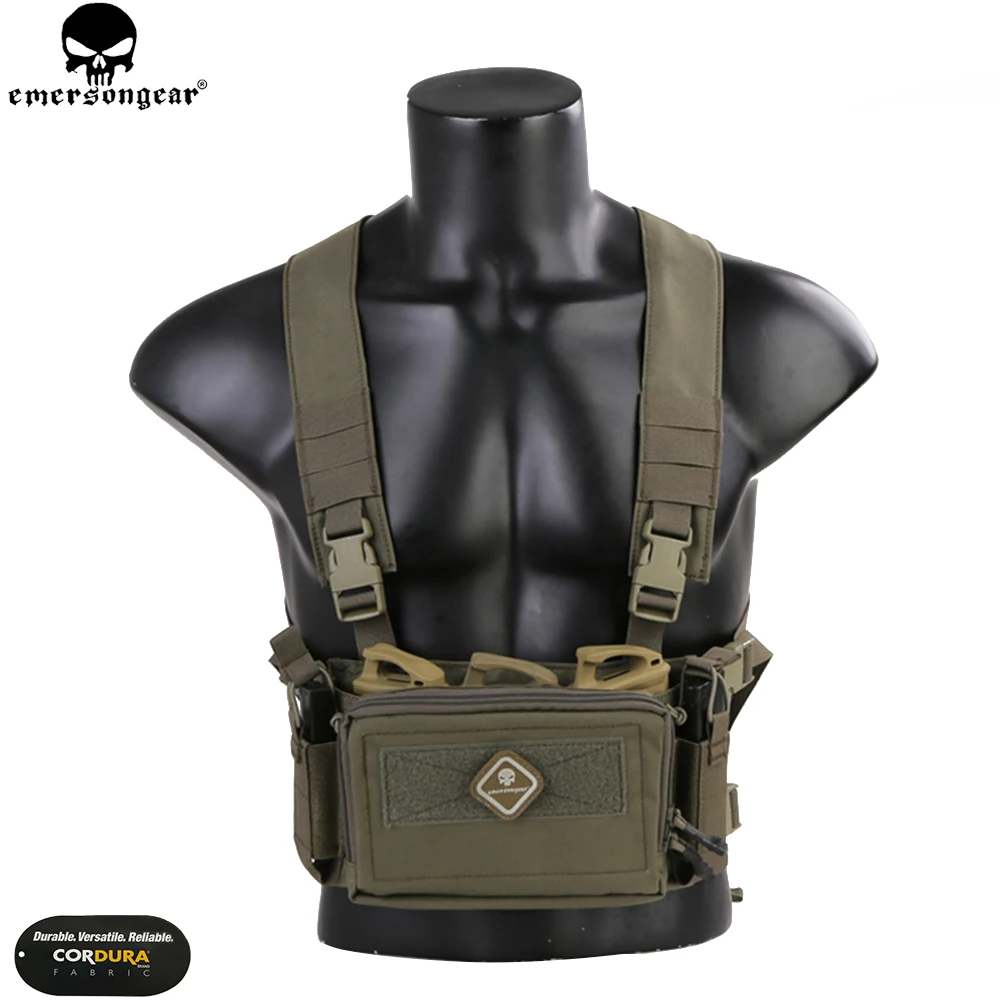 Emersongear Tactical D3cr Micro Chest Rig Modular For Plate Carrier ...