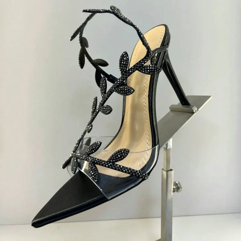 Gold High Heels Women 2025 Summer New Metal Patent Leather