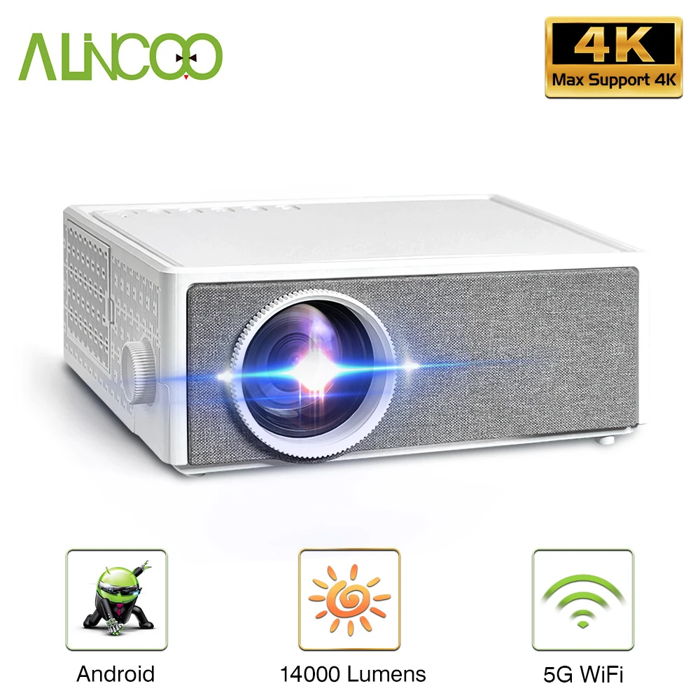 YABER Pro V9 WiFi Bluetooth Video Projector Native 1080P Projector 500 ANSI  with WiFi 6 and Autofocus/6D Keystone 4K Supported - AliExpress