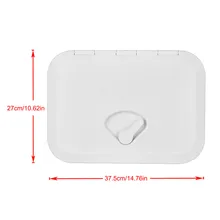 

Deck Access Hatch Square Waterproof Strip Sunproof Non-slip 180 Degree Boat Hatches Fishing Boats Inspection Cover