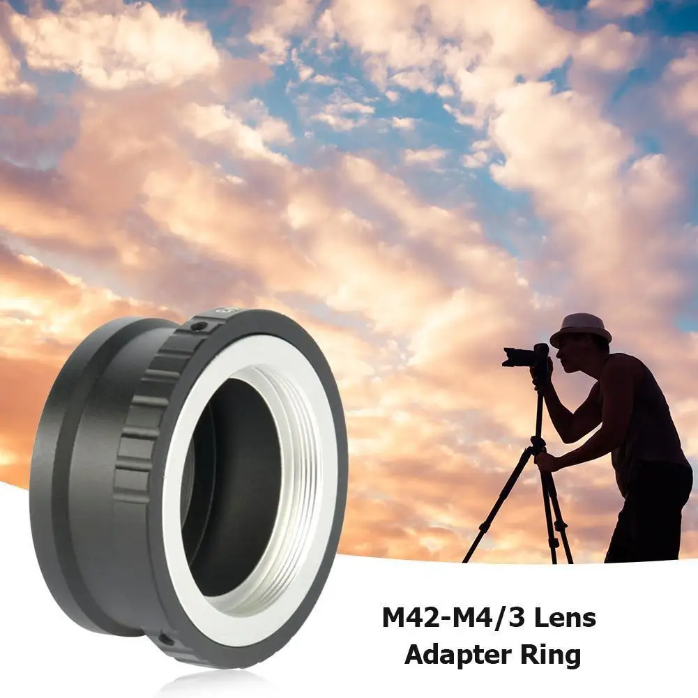 Lens Adapter Ring M42 To Micro 4/3 Lens Adapter M42 Lens To Micro 4/3 M4/3 Adapter Ring for Panasonic GF3 E-P1 EP3 Accessories