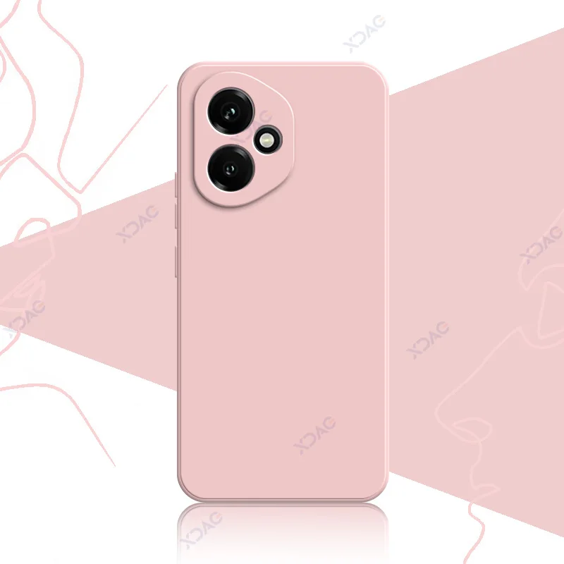Premium Liquid Silicone Shockproof Phone Case - 360° Soft Protective Back Cover