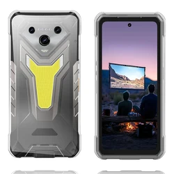 Durable Shockproof Anti - Fall TPU Back Case Cover for Armor 34 Pro (Clear)