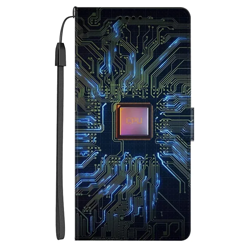 Leather Wallet Flip Protective Cover – PU Coque