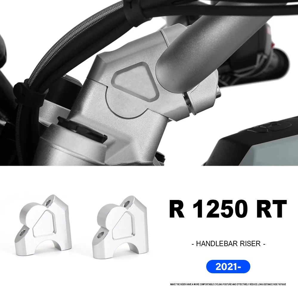 

New 2021 2022 Motorcycle Accessories Handlebar Riser Bar Mount Handle Clamp For BMW R1250RT R 1250 RT R1250 RT r1250rt