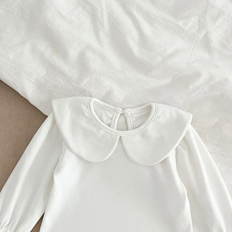 Cute Baby Girls Long Sleeves Bodysuit