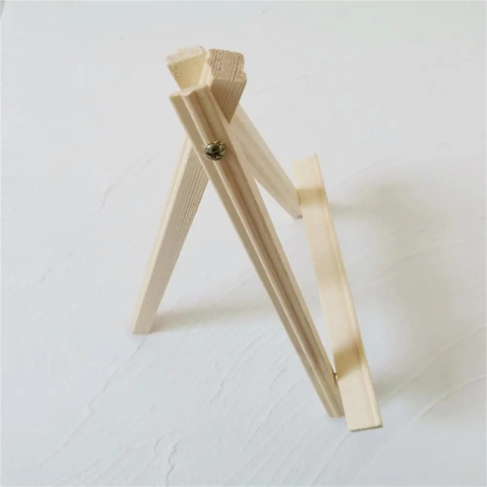 

Excellent Wooden Easel Smooth Edge School Supplies Wedding Table Card Stand Display Holder Display Easel Triangle Easel