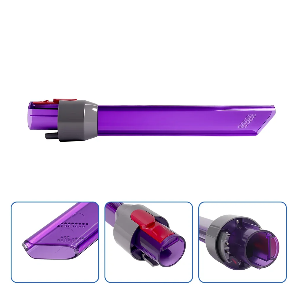 Description Picture 6 of itemCrevice Nozzle Tool For Dyson V7 V8 V10 V11 V15 Cordless Vacuum Cleaner Floor Cleaning Part LED Light Pipe Nozzle Accessories