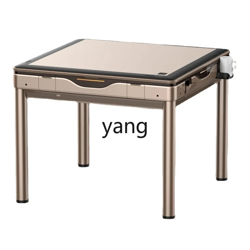 

Yhl Mahjong Machine Automatic Household Dining Table Dual-Use Folding Mute Electric Mahjong Table Roller Coaster