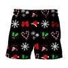 2024 Christmas New Disney Brand Mickey And Minnie Anime Print Summer Men's Fashion Beach Party Casual Shorts Y2K 6