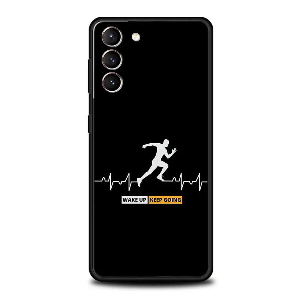 Marathon Runner Soft TPU Phone Case - Durable Cover