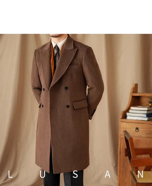 ジャケット・アウター SHOOP crazy pattern chester coat SHOOP crazy pattern chester coat Men's 50% Wool Chester Coat