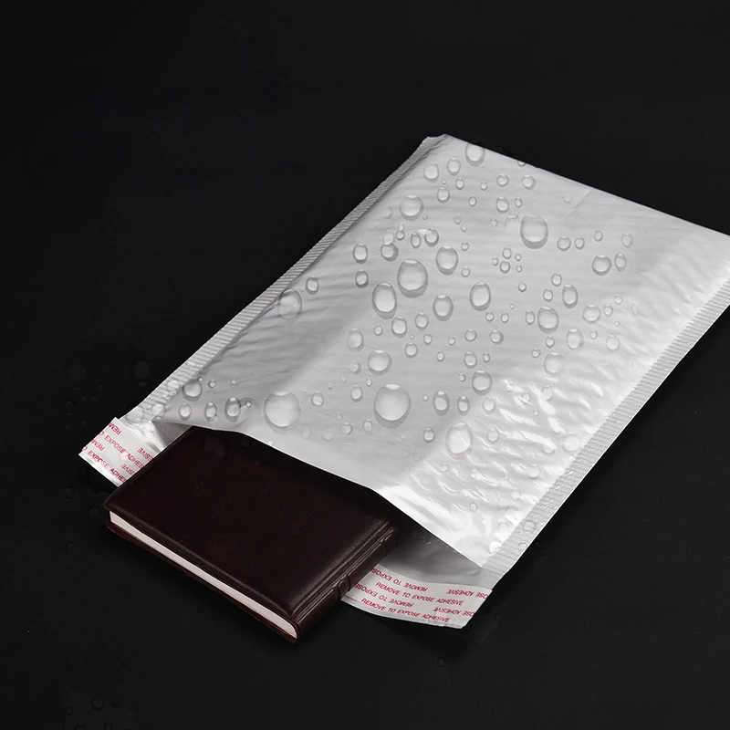 Bubble Envelope Mailing One Book Bag Waterproof Bubble Mail Bag Buffer Office Envelope Shockproof Courier 50pcs/pack