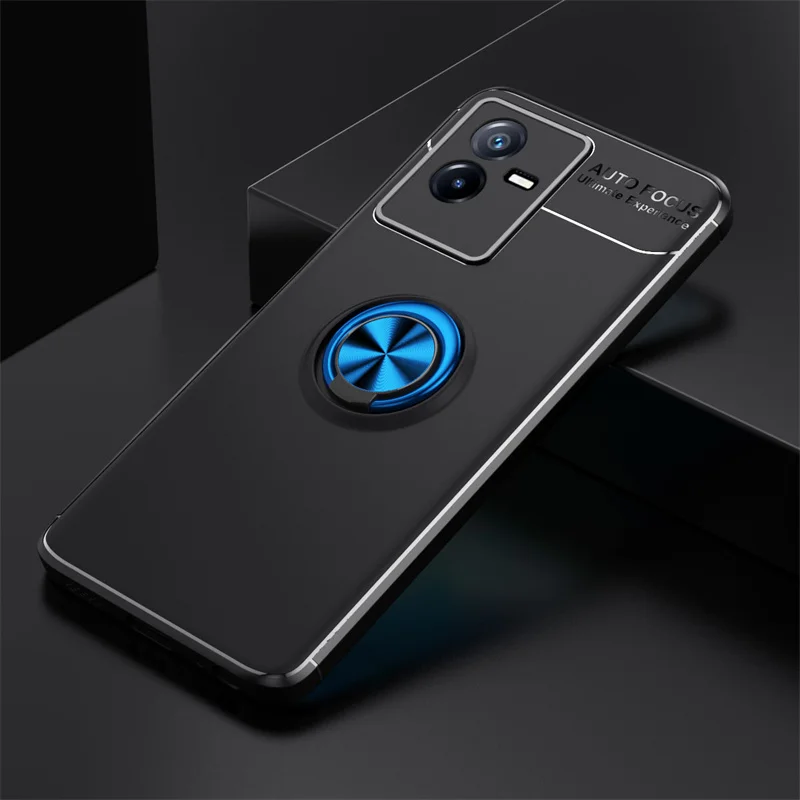 

For Vivo T2X Case for Vivo T2X Cover Shell Capa Funda Megnet Stand Holder Soft Phone Shell Fundas Bumper For Vivo T2X