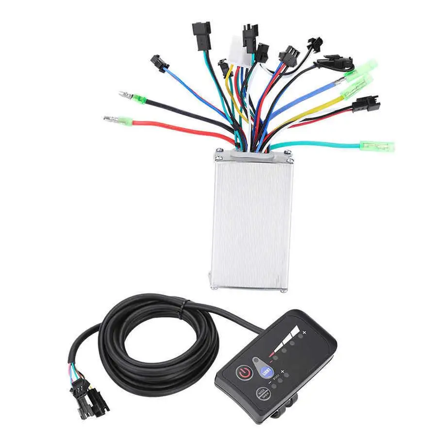 Description Picture 3 of item24V/36V/48V Electric Bike Controller 250W/350W Brushless with Display for E-Scooter Meter Management