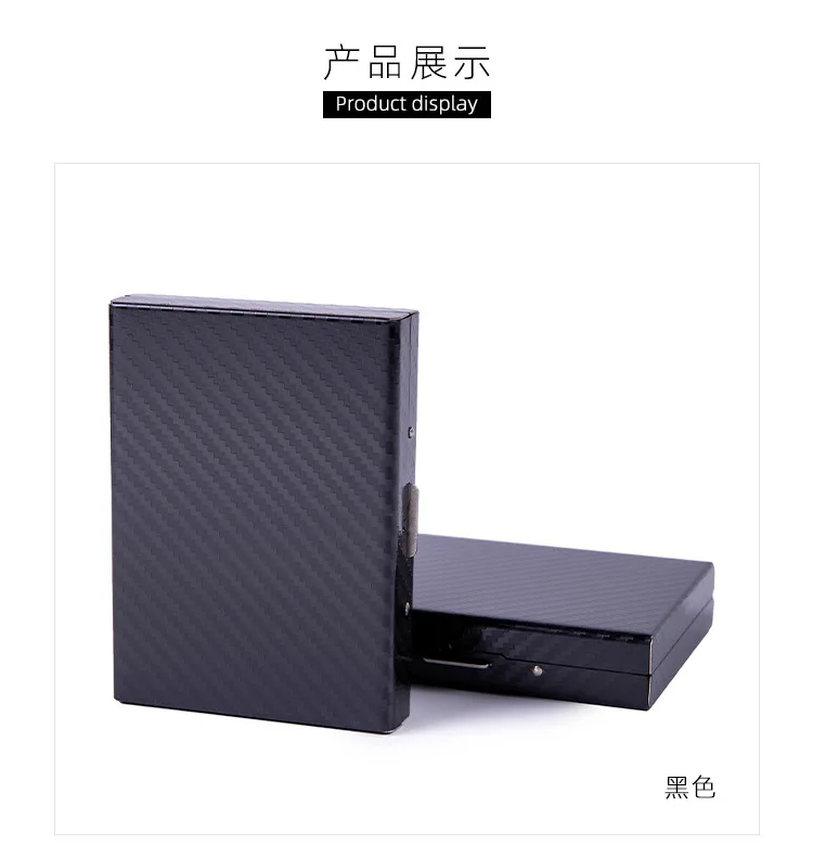 Sealed Aluminum alloy Cigarette Box 20 pack large capacity Lightweight Version portable Business Cigarette case Smoking Gadgets