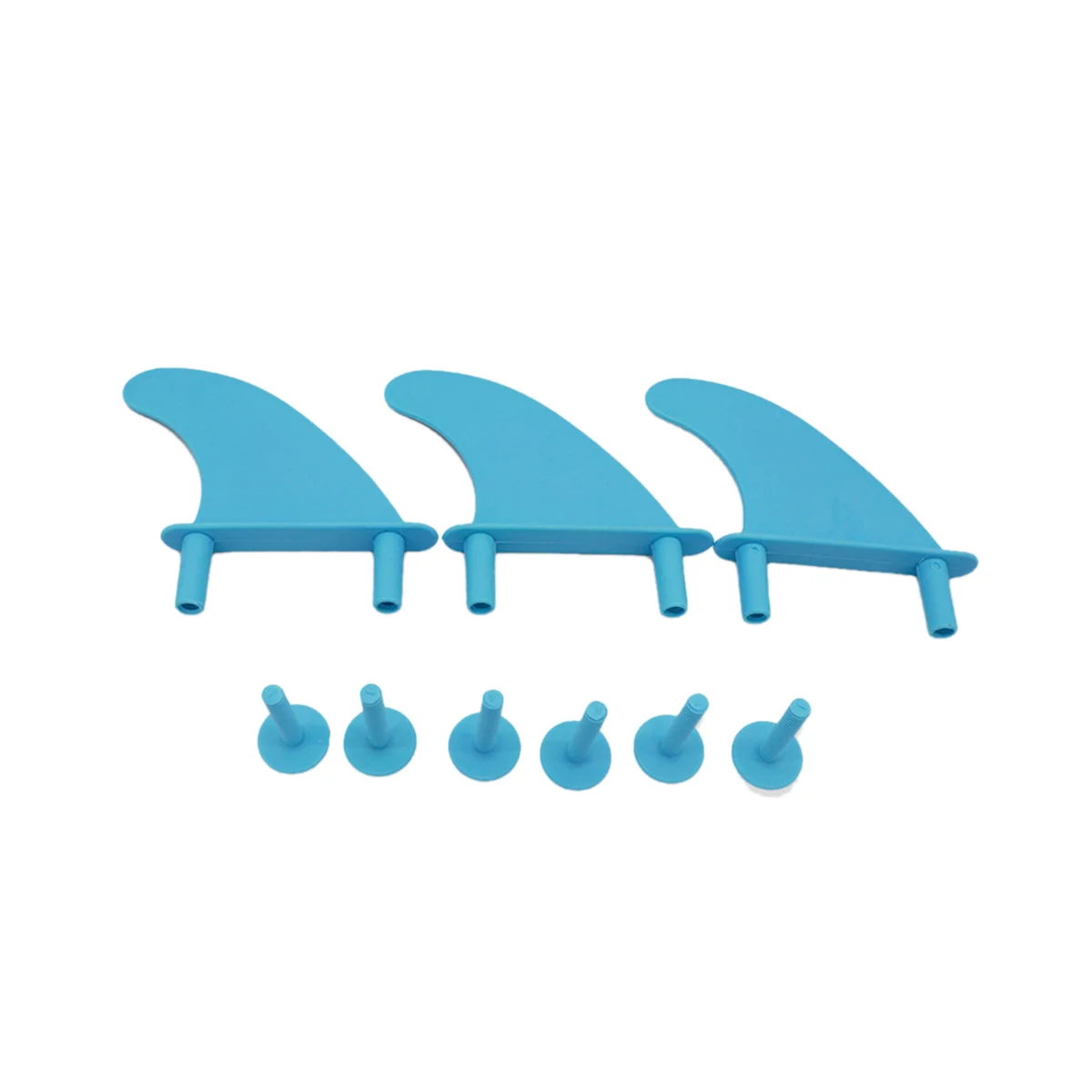

3Pcs/Set Soft Surf Fins Water Fins with Replacement Screws for Surfboard Softboard Water Wave Fin Surf Board