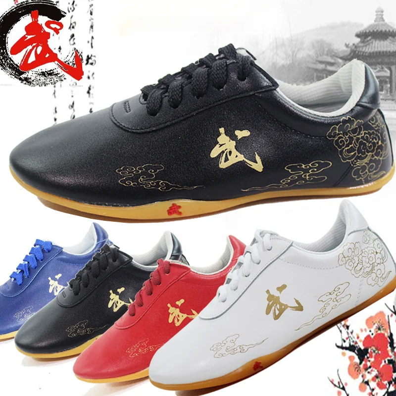 Chinese Taichi Wushu Shoes Taolu Kungfu Sneaker Costumes Martial Arts Sports Shoes Men Women Kids Boy Girl Children Adults