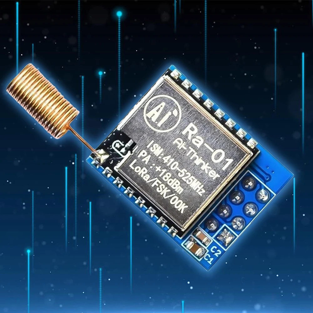 RA-01 SX1278 LORA 무선 스프레드 스펙트럼 전송 모듈 433M 직렬 스프레드 스펙트럼 무선 모듈 최대 거리 15KM